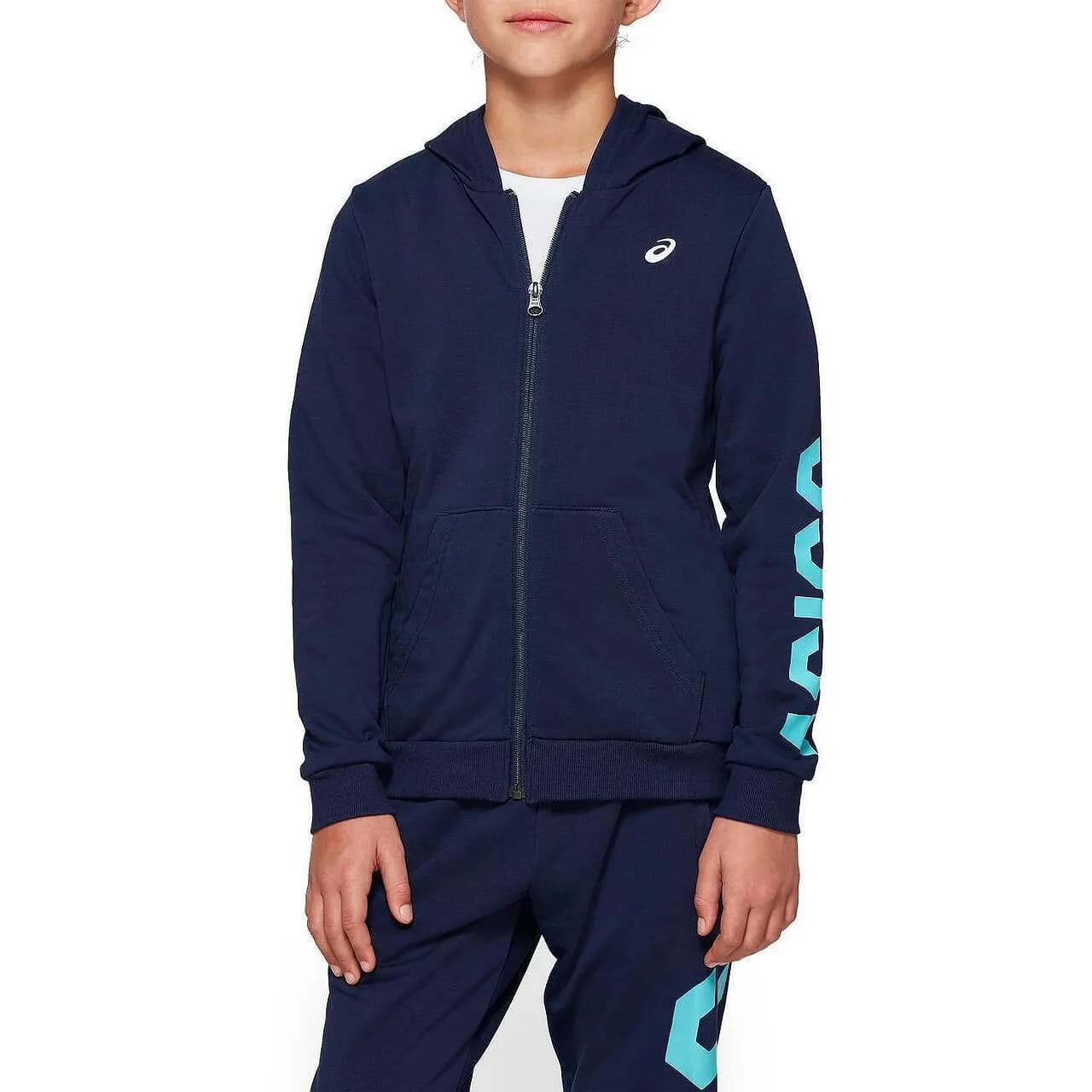 Детски тенис суитчър ASICS G FT GPX FZ HOODY 2034A087.401