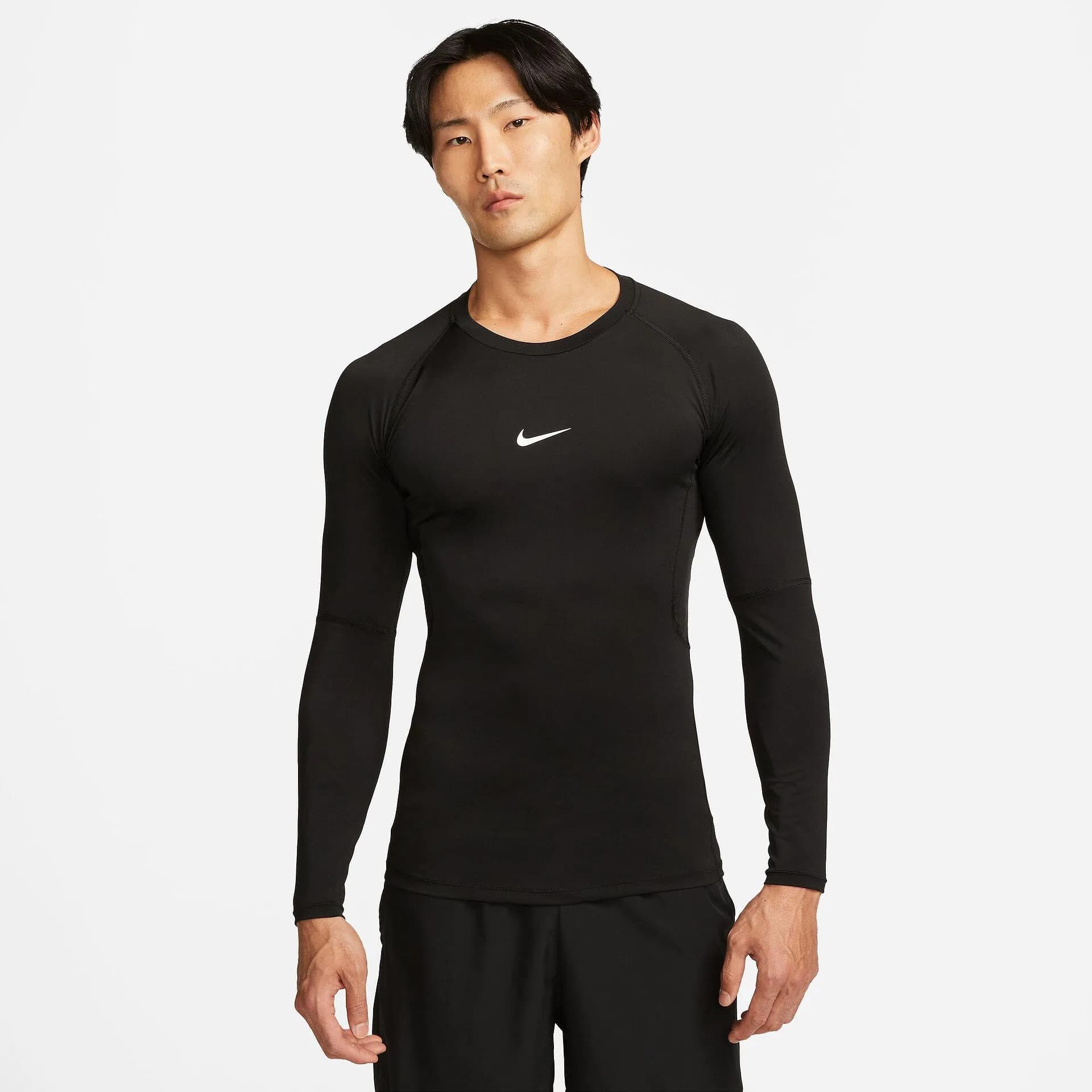 Мъжка спортна блуза NIKE PRO TIGHT LONG-SLEEVE FITNESS