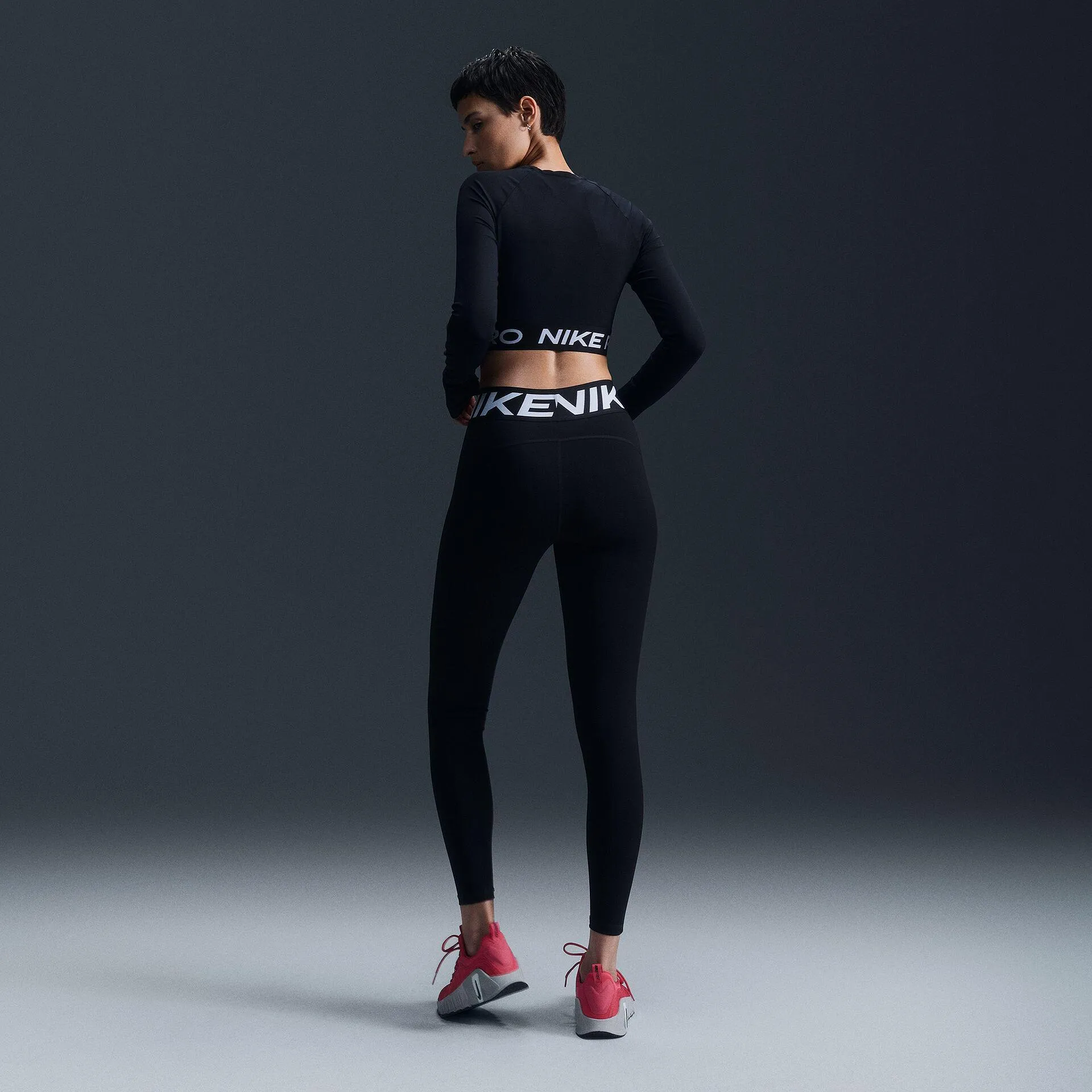 Дамски клин NIKE PRO SCULPT HIGH-WAISTED - 2