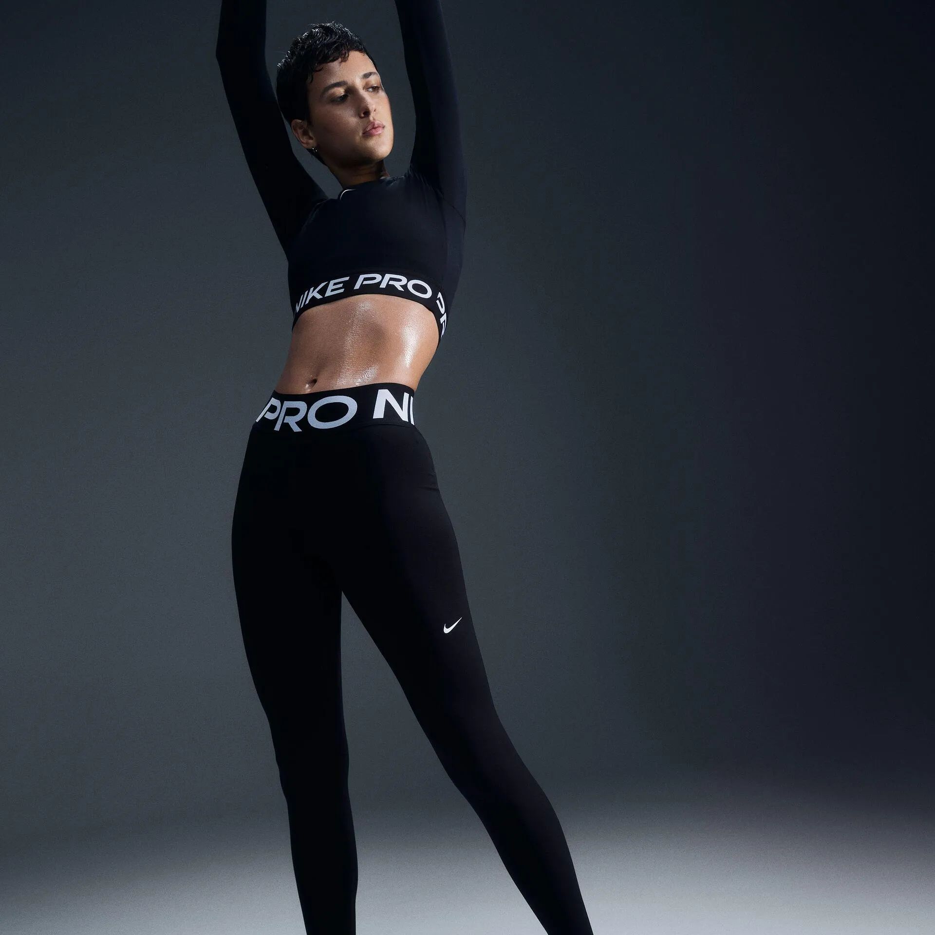 Дамски клин NIKE PRO SCULPT HIGH-WAISTED - 4