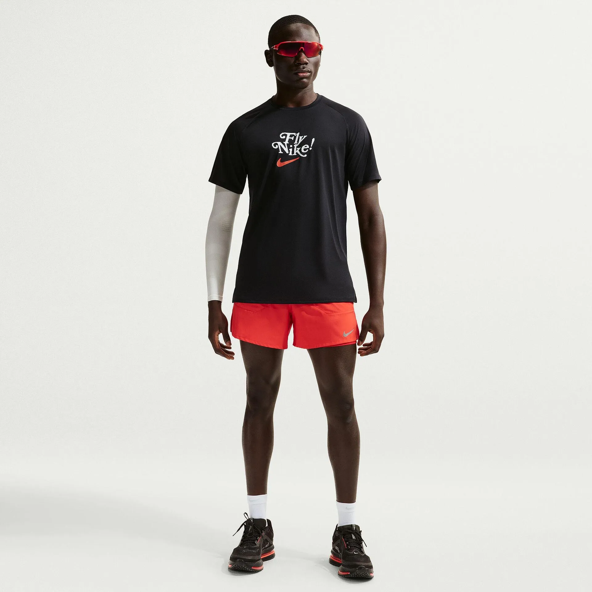 Мъжка тениска за бягане NIKE Stride "FLY NIKE" - 4
