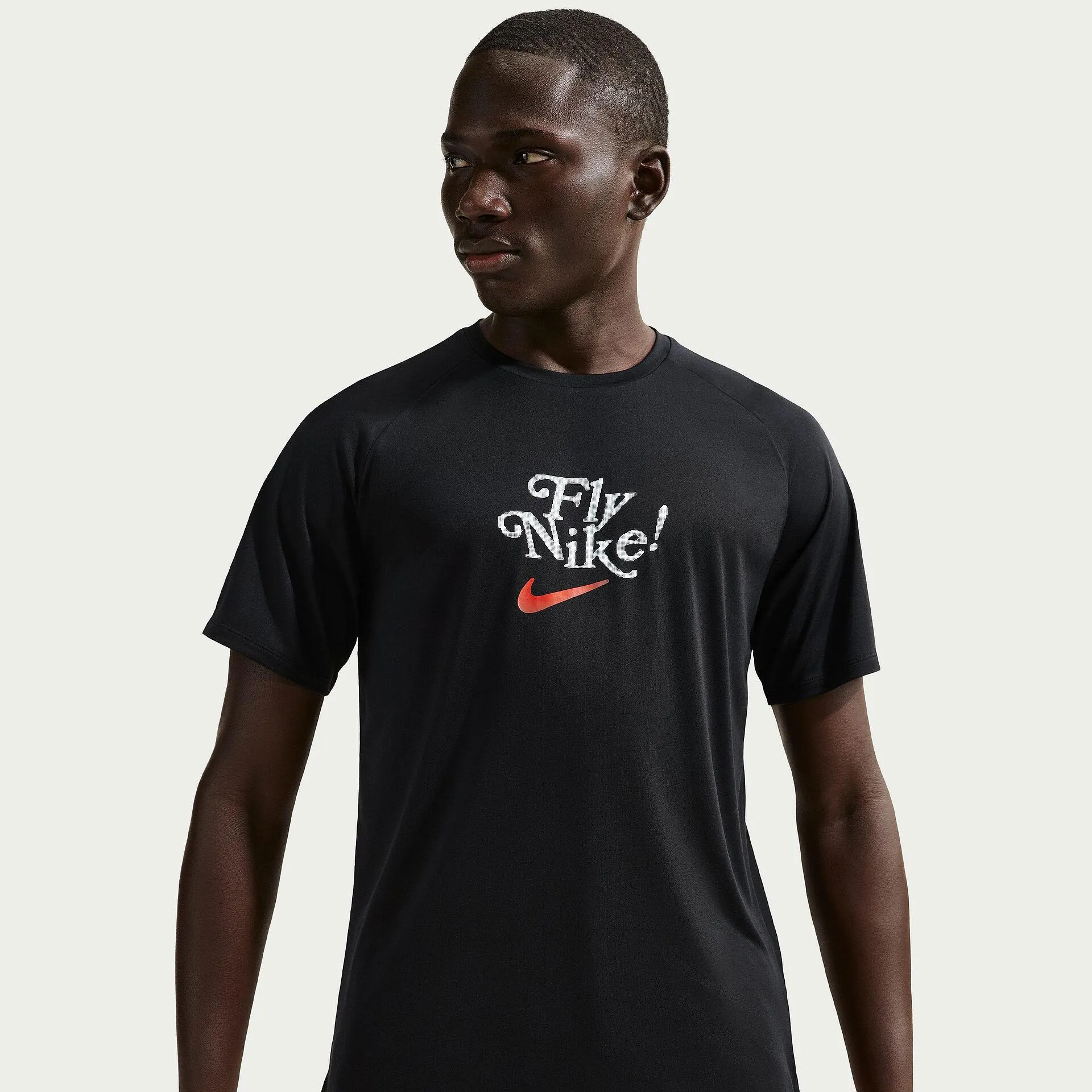 Мъжка тениска за бягане NIKE Stride "FLY NIKE"