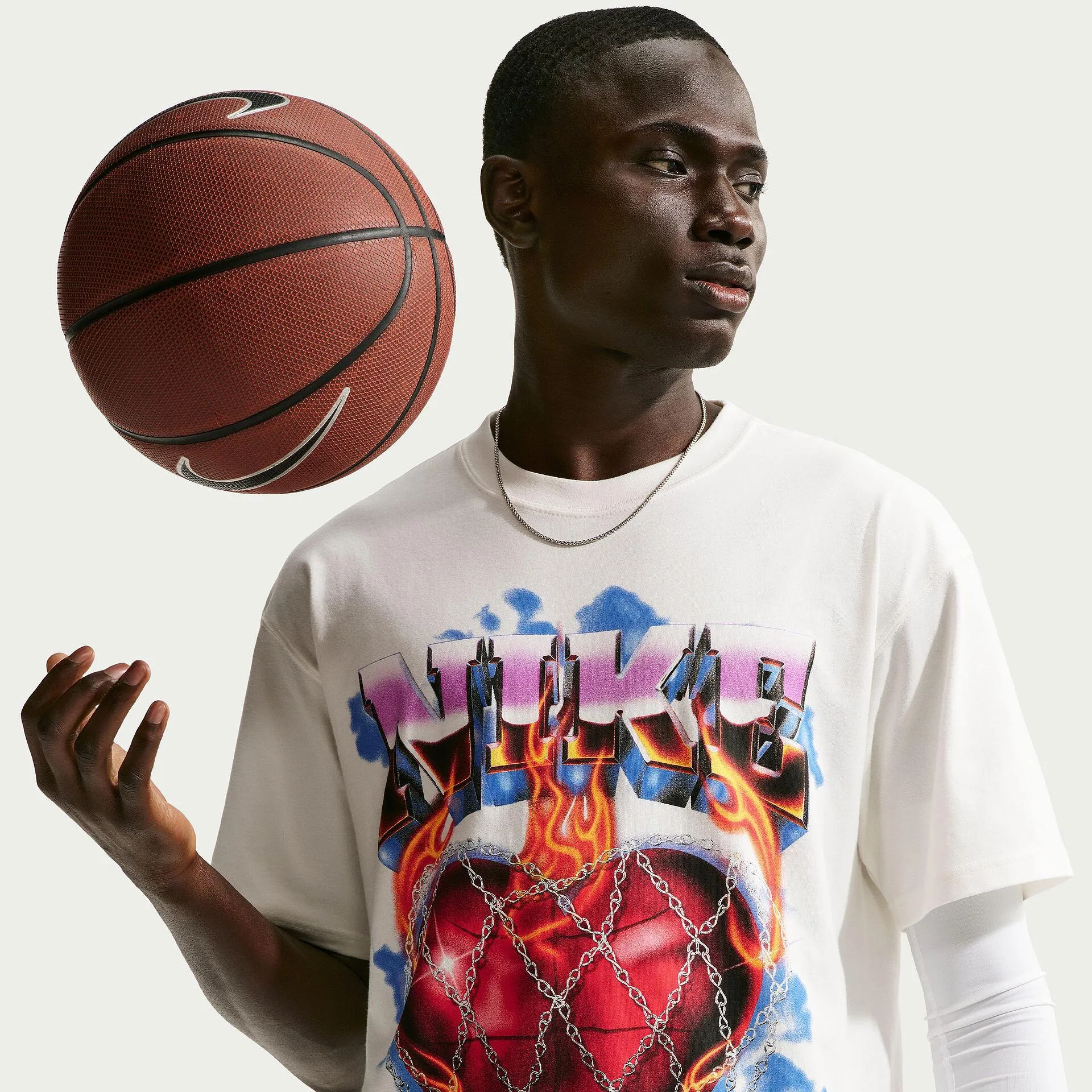 Мъжка тениска NIKE MAX90 Basketball - 5